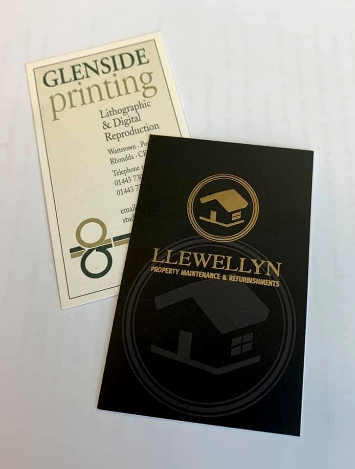 Premium printed business cards
