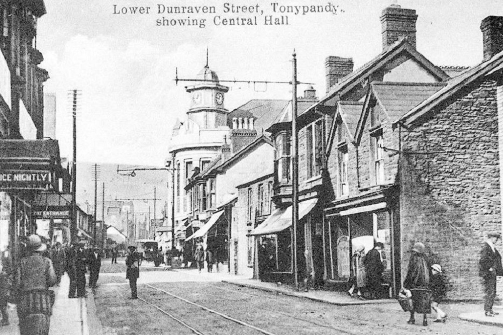 Historic view of Tonypandy