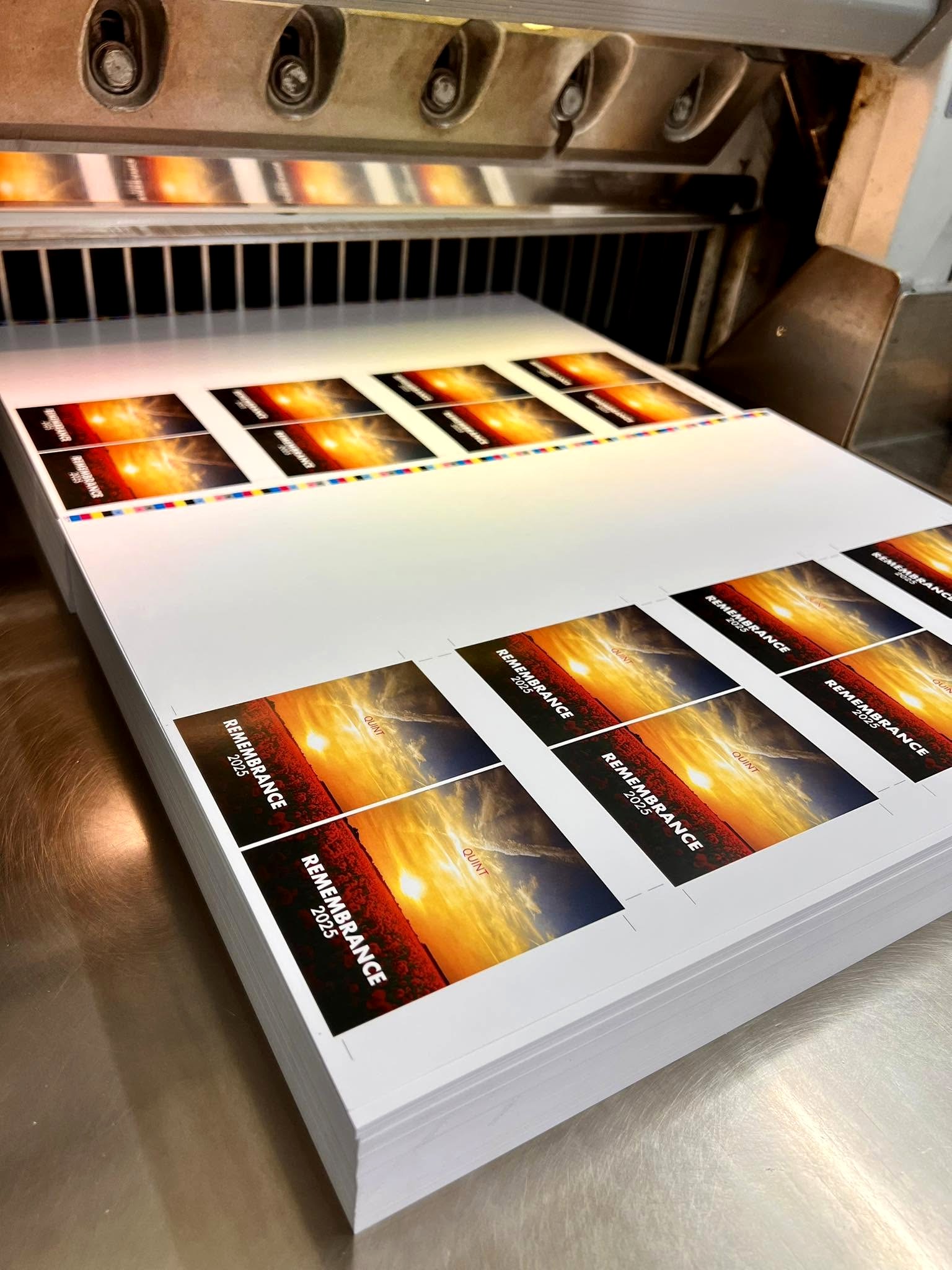 Precision print finishing