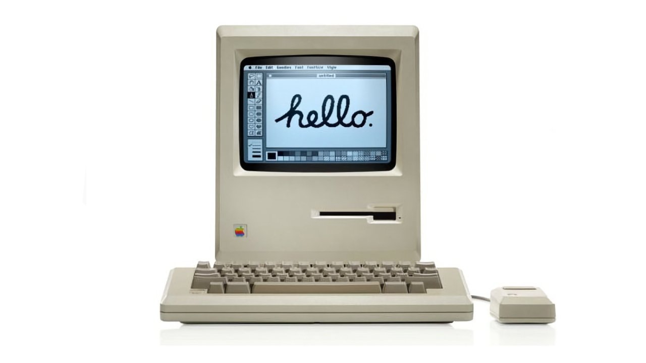 Original 1984 Apple Macintosh computer